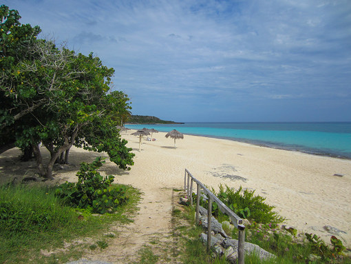 Weg zum Strand